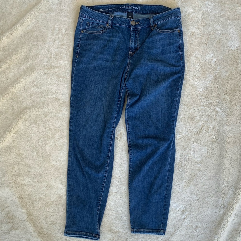 Lane Bryant mid-rise skinny jeans 16 short - Picture 5 of 5
